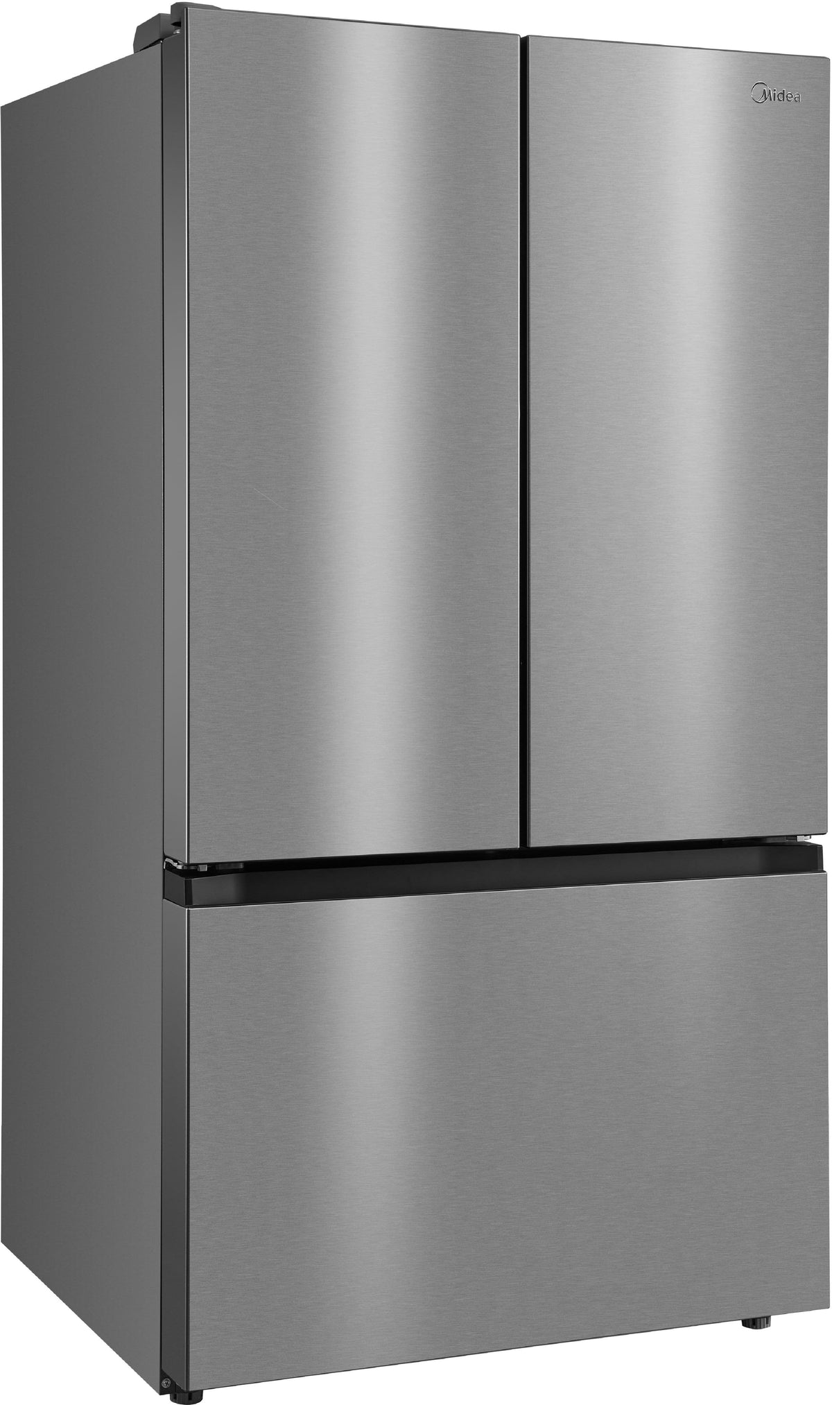 Midea - 32 cu. ft. Standard-Depth PLUS™ French Door Refrigerator + Water2Ways™ + Dual Icemaker + Extra-Large Capacity - Stainless Steel