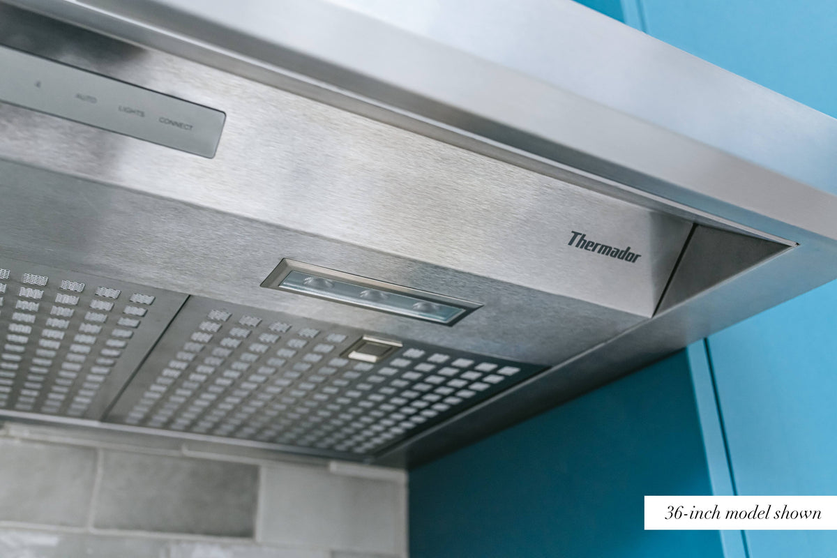 Thermador Masterpiece - 48 inches - Externally Vented & Recirculating - Wall Range Hood - Stainless Steel