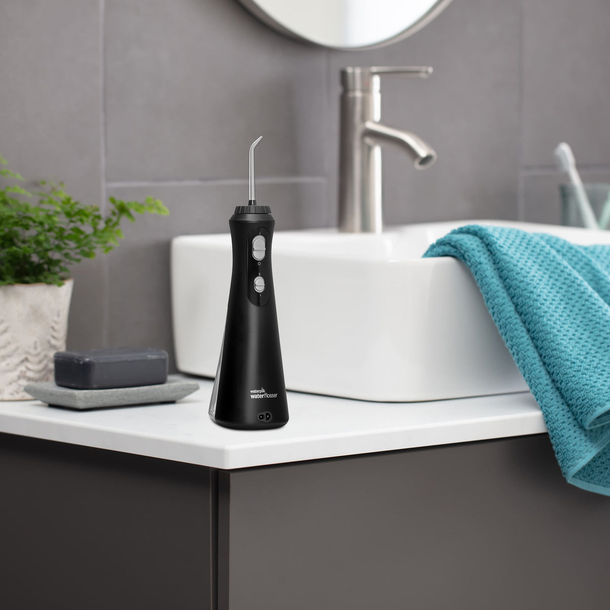 Waterpik - Cordless Plus Water Flosser - Black