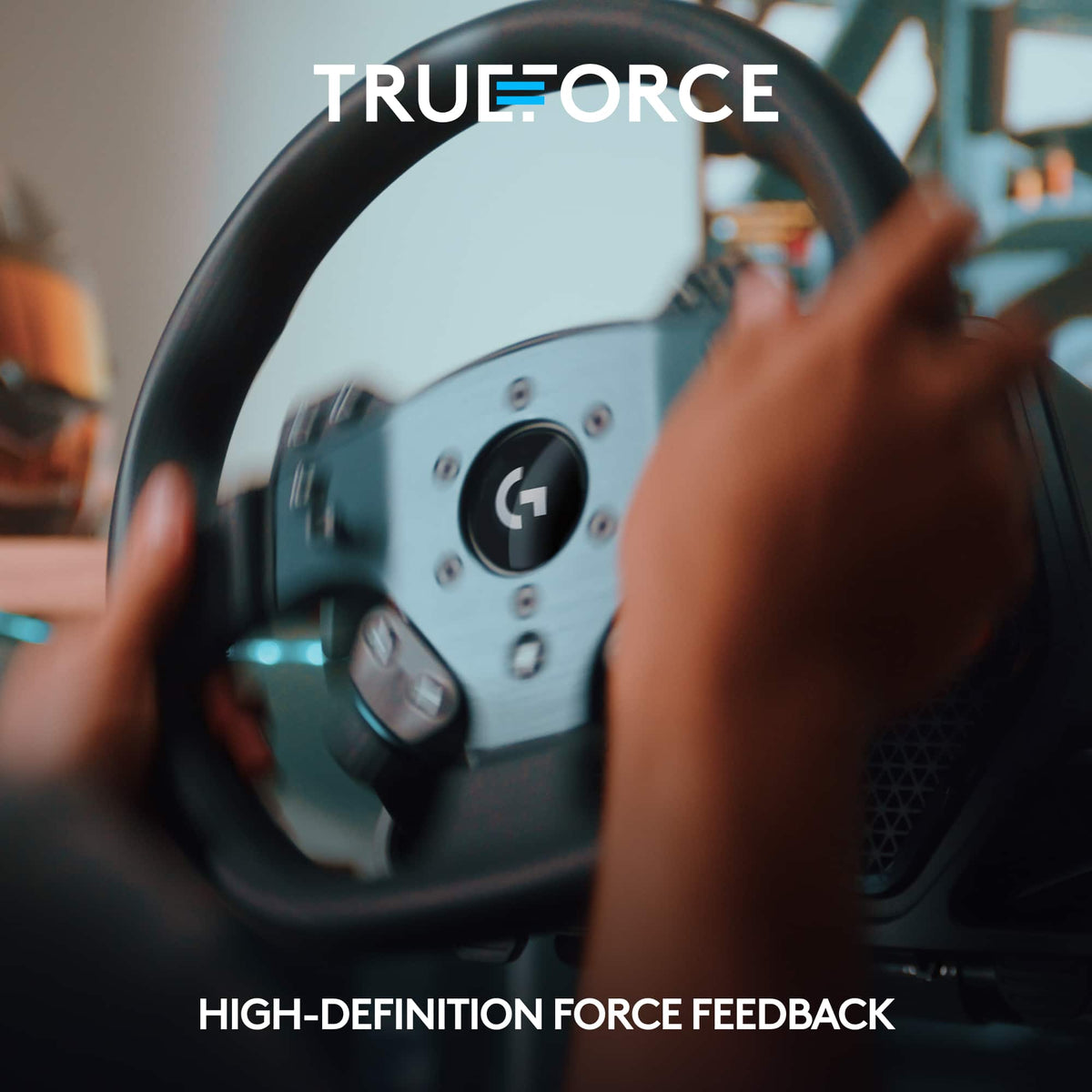 Logitech - G PRO Racing Wheel with TRUEFORCE feedback technology for Xbox Series X and PC - Black