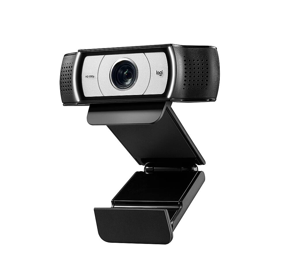 Logitech - C930e Full HD 1080p Business Webcam - Black