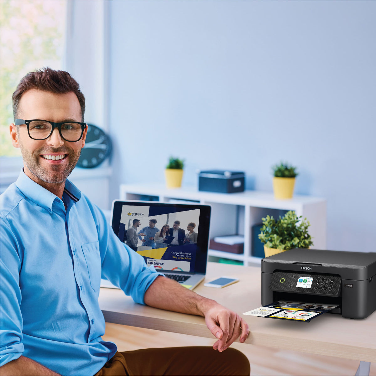 Epson - Expression Home XP-4200 All-in-One Inkjet Printer - Black