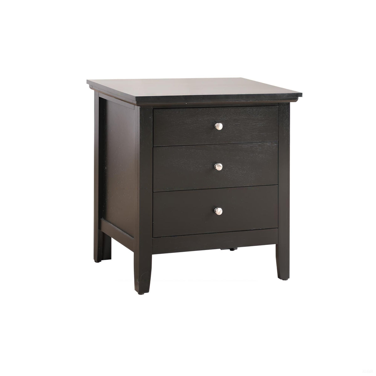 3 Drawer Nightstand & Dove Tailed Drawers