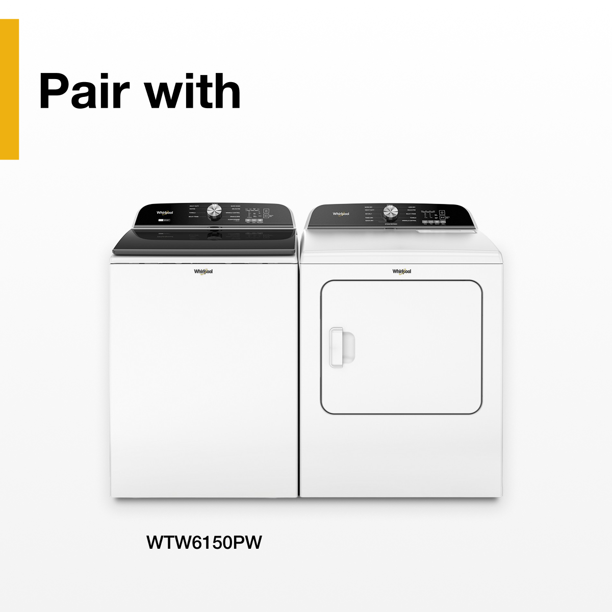 7.0 Cu. Ft. Whirlpool Gas Dryer with Moisture Sensor - White