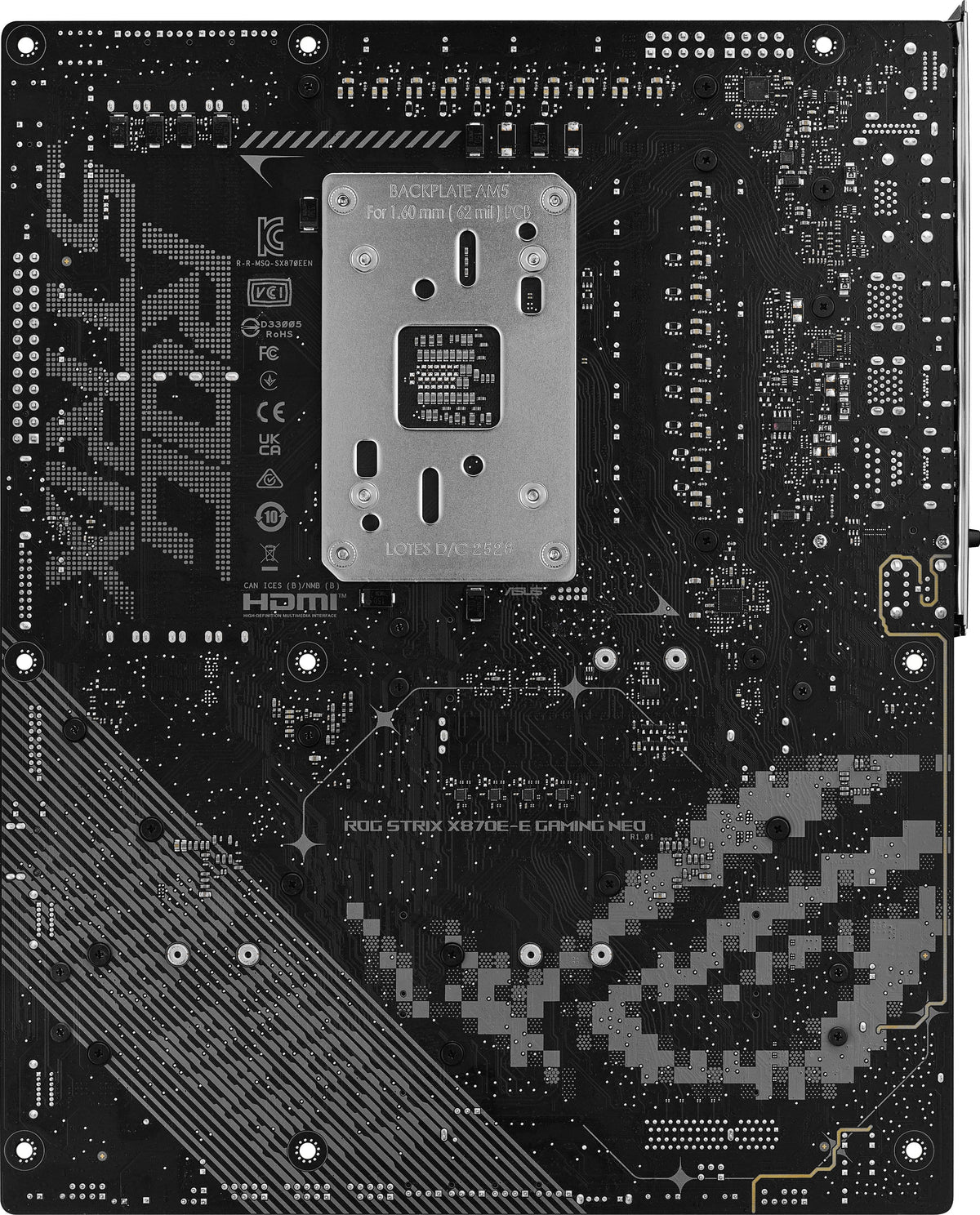 ASUS - ROG STRIX X870E-E GAMING Wi-FI 7 NEO (Socket AM5) AMD X870E ATX DDR5 Wi-Fi 7 Motherboard - Black