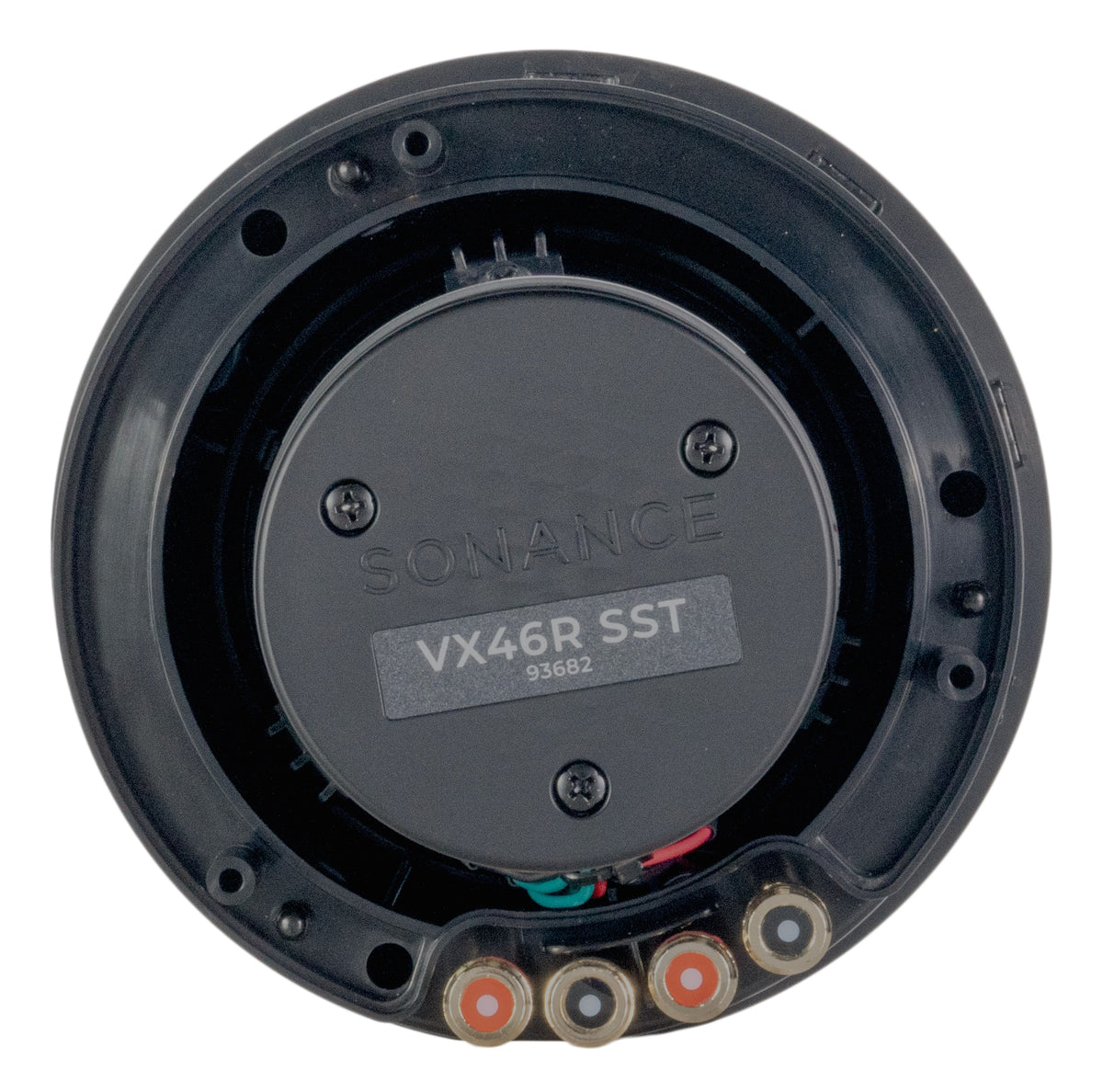 Sonance - VX46R SST SINGLE SPEAKER - Visual Experience Series 4-1/2" 2-Way Single Stereo In Ceiling Speaker (Each) - Paintable White