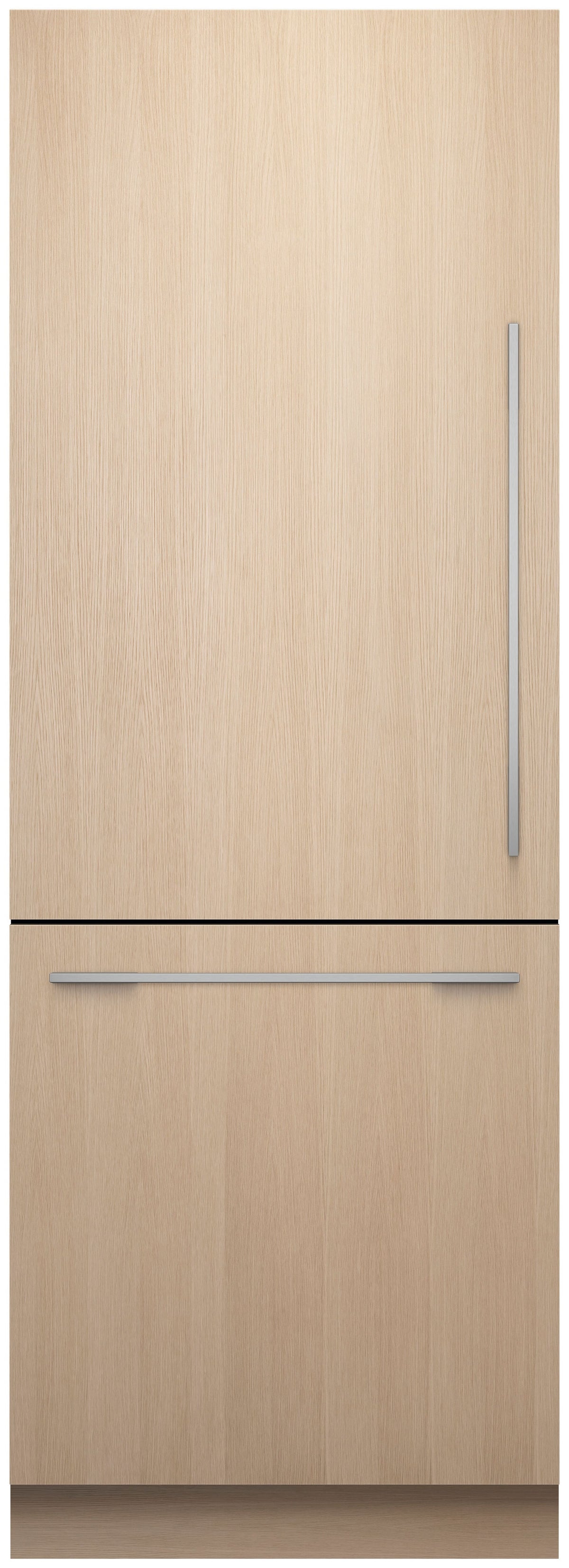 Fisher & Paykel - 30 in. Wide 15.9 cu. Ft Column Bottom Mount Refrigerator Freezer Panel Ready Ice and Water LH - Custom Panel Ready
