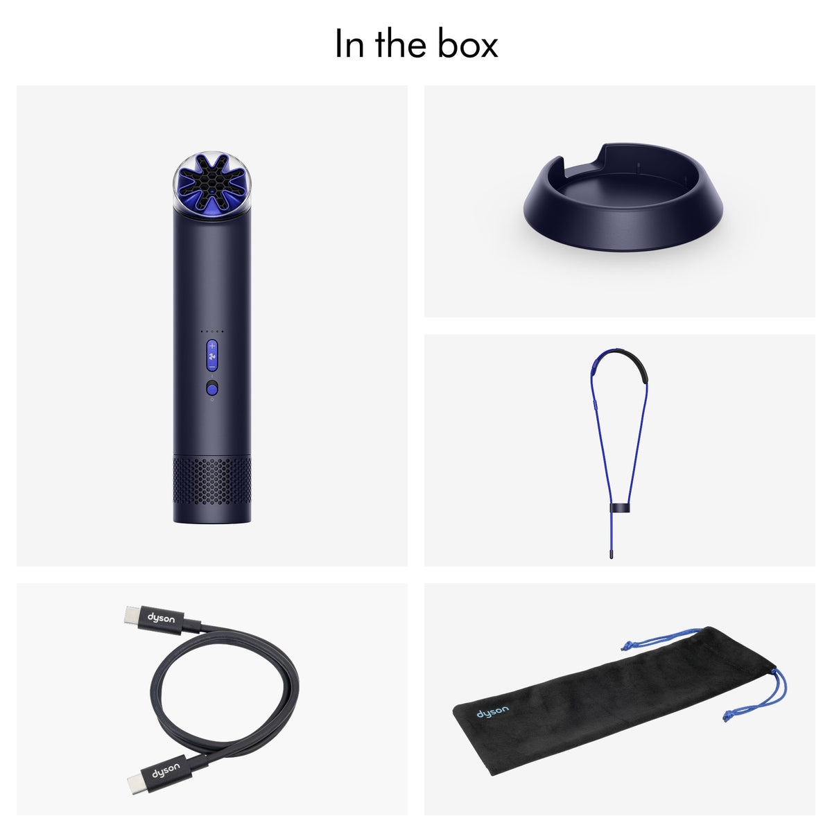 Dyson - HushJet Mini Cool Fan - Ink/Cobalt