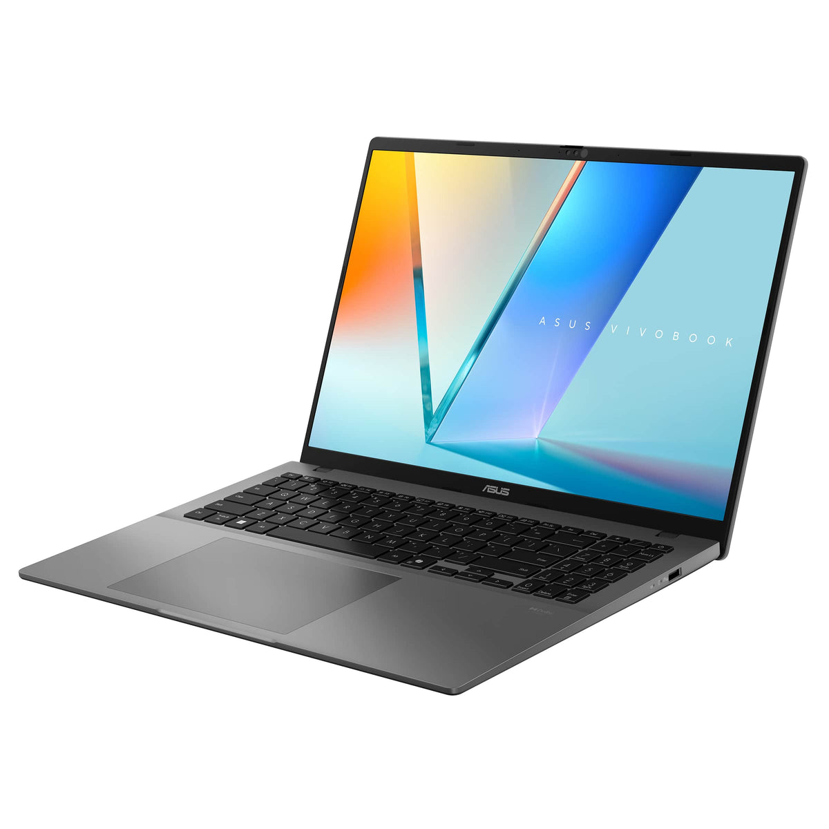 ASUS - Vivobook 14 Flip 14" 2K OLED Touch Laptop - Intel Core Ultra 9 386H - 32GB RAM - 1TB SSD - Copilot+ PC - Matte Gray