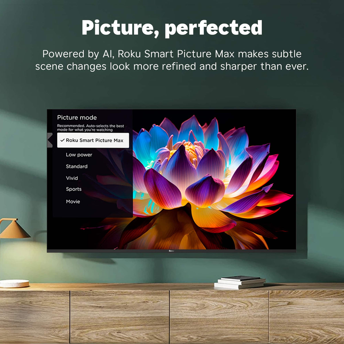 Roku - 75" Class Plus Series 4K QLED Mini-LED Smart RokuTV