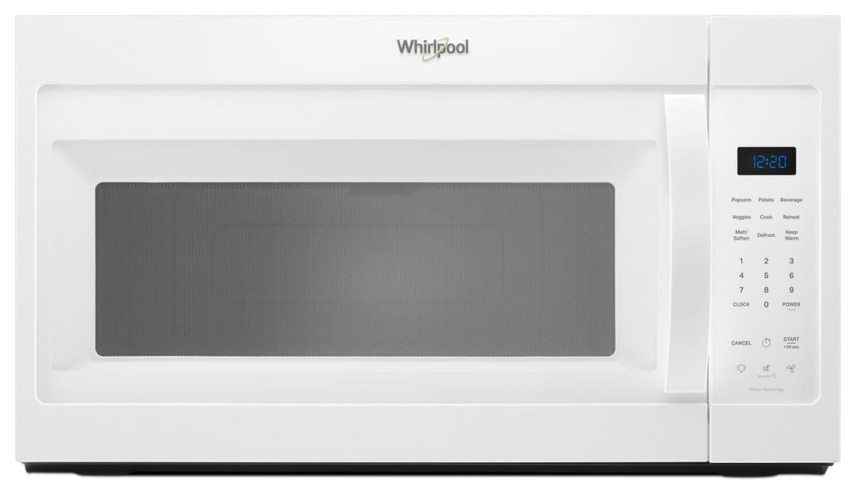 Whirlpool - 1.9 Cu Ft. Over-the-Range Microwave with Sensor Cooking Technology - White