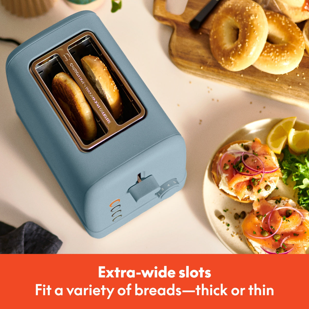 Bella - 2-Slice Toaster - Surf