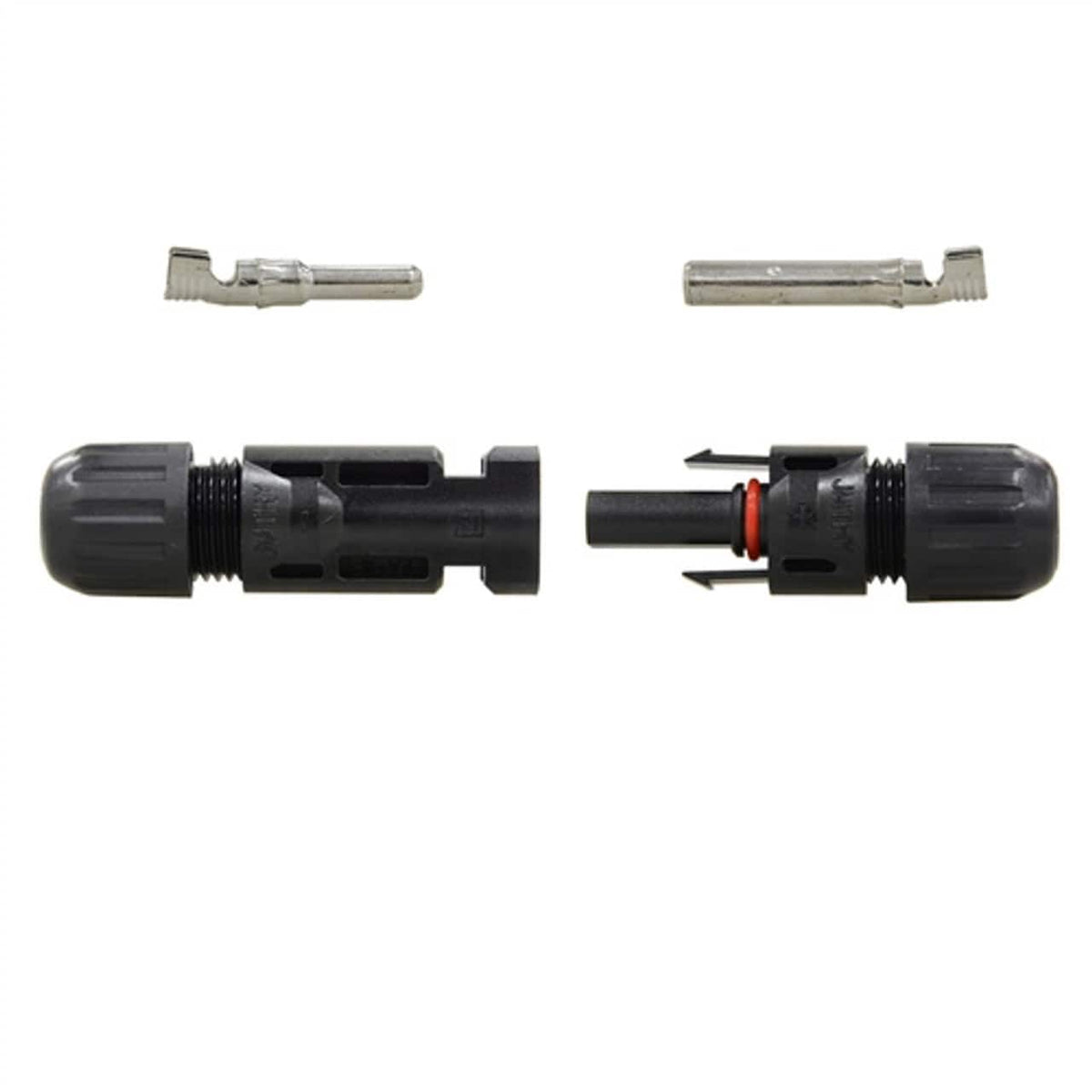 Renogy - Solar Connectors Male & Female - Black