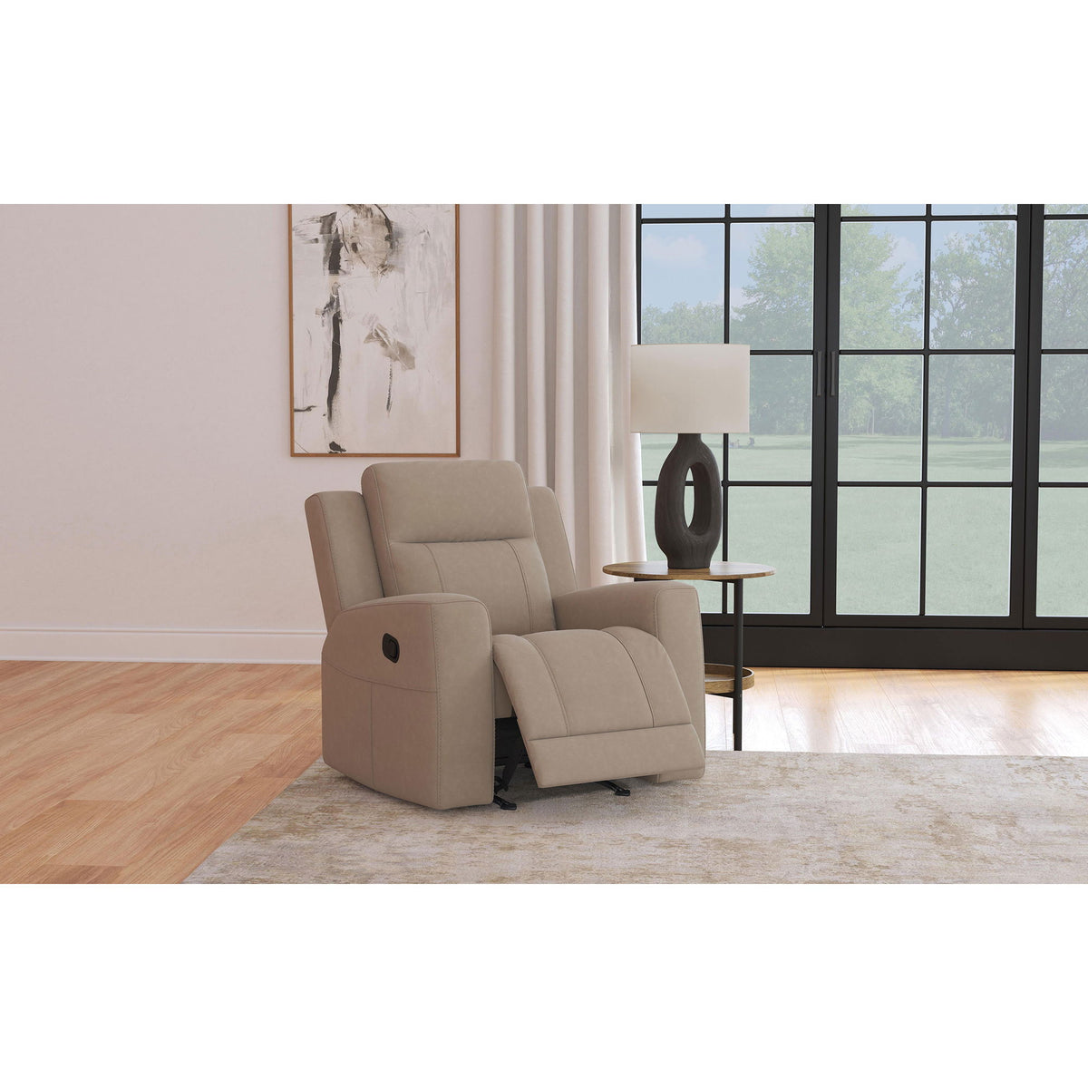 Slater - Sillón reclinable con mecanismo manual