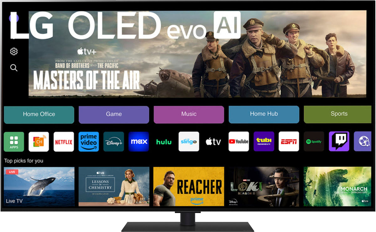 LG - 65" Class G4 Series OLED evo 4K UHD Smart webOS TV (2024)