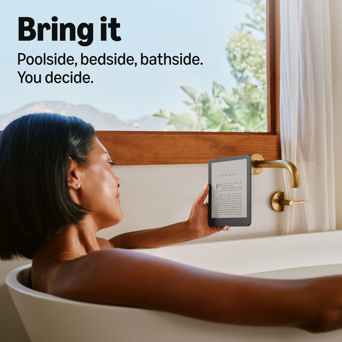 Amazon - Kindle Paperwhite 16GB (newest model), Now thinner and lighter, 7" display, warm light - 2026 - Graphite