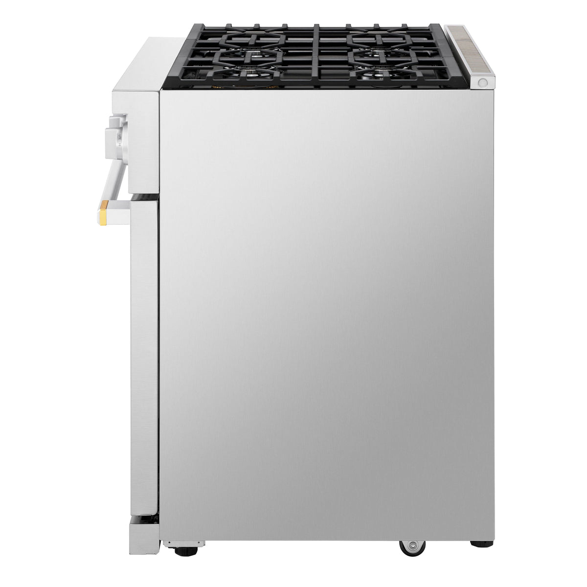 LG - SIGNATURE 36-in Wide 6.3 Cu. Ft. Slide-In Gas True Convect Pro Range with 6 Burners, AirFry, and UltraHeat 23K Burner - Stainless Steel