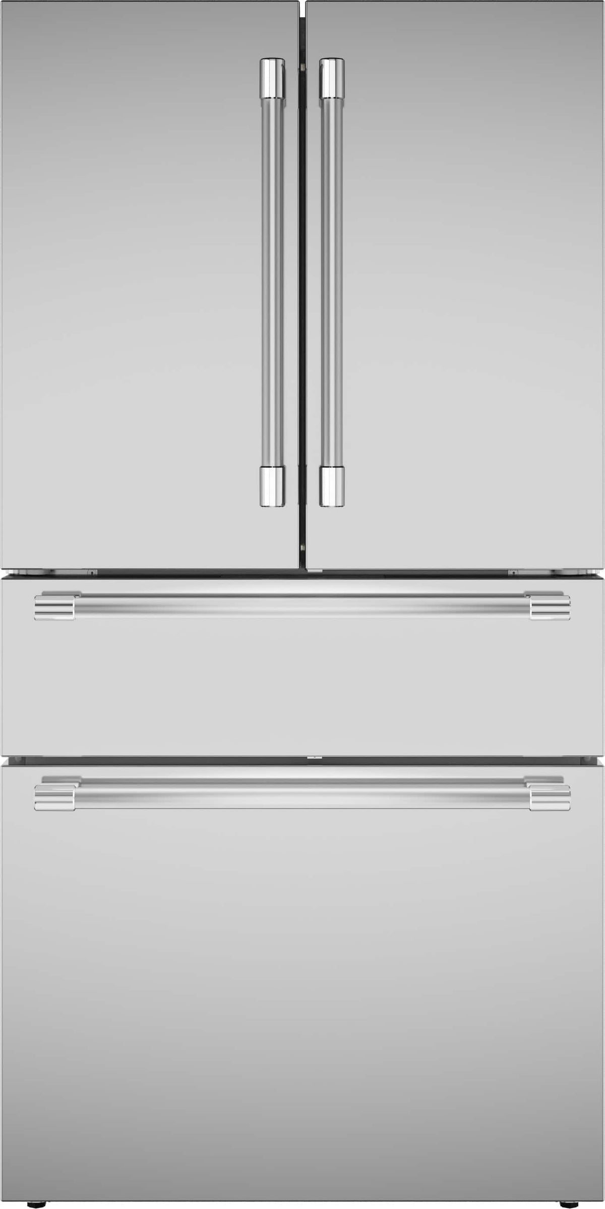 Thermador - Professional 20.8 cu. Ft. French Door Counter-Depth Refrigerator with HomeConnect - Stainless Steel