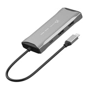 j5create - USB-C® Dual HDMI™ 4K60 Mini Dock for Windows, macOS, Chrome OS - Space Gray