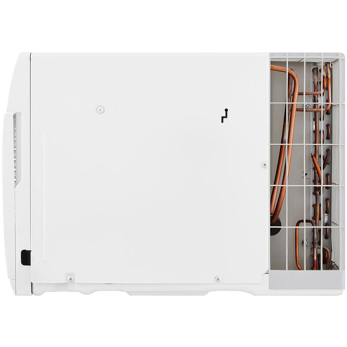 LG - 450 Sq. Ft. 10,000 BTU 230V Through-the-Wall Air Conditioner with 11,200 BTU Supplemental Heat Function - White