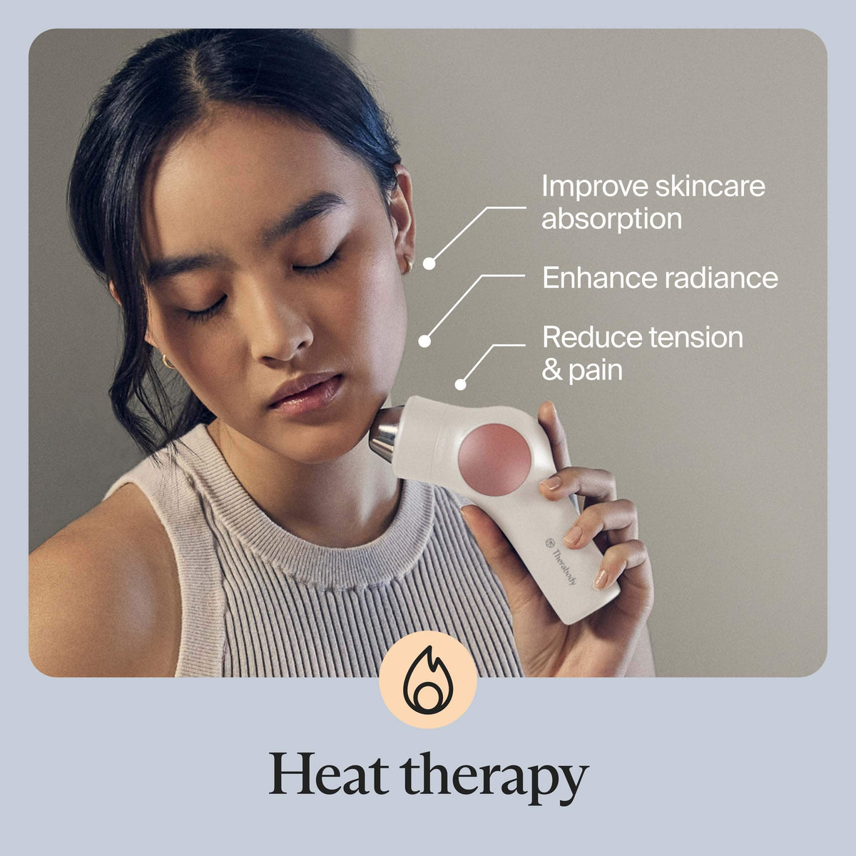 Therabody - TheraFace PRO Hot & Cold Rings - White
