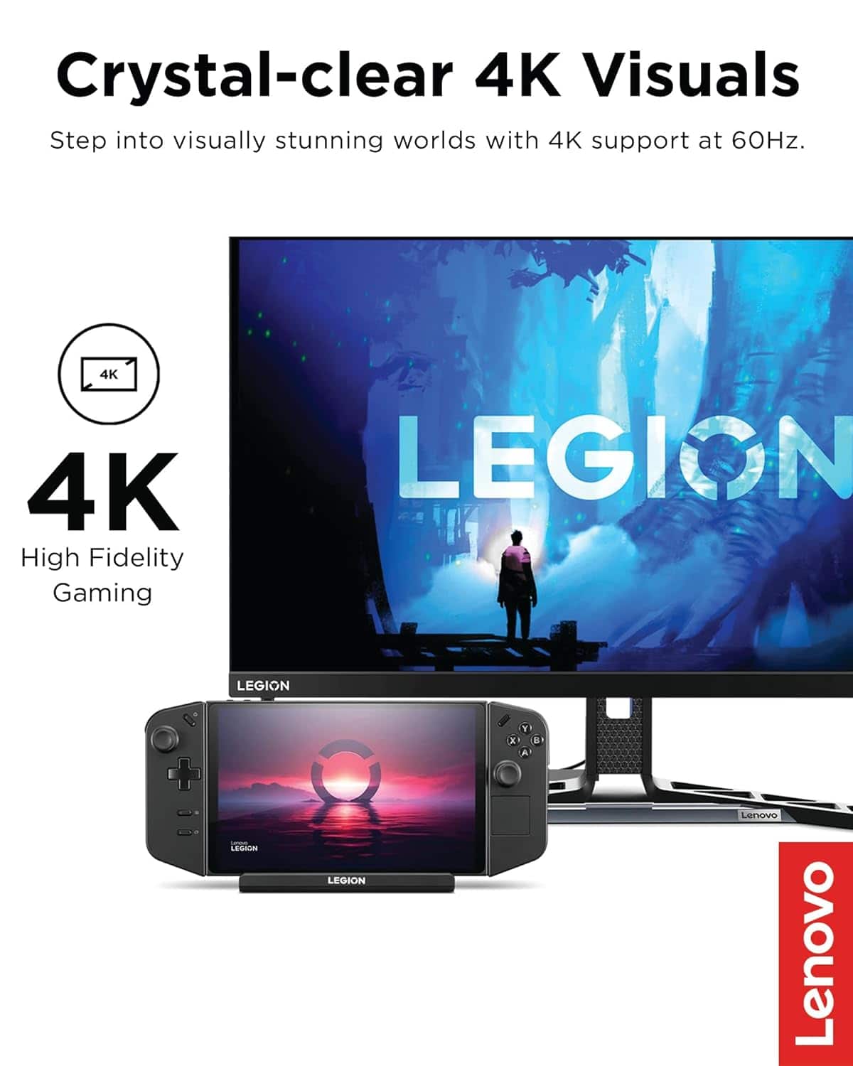 Lenovo - Legion Go Docking Hub - Black