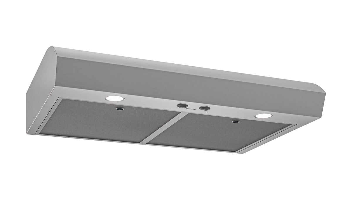 Broan - 30 inches - Convertible - Under cabinet Range Hood - Stainless Steel