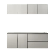 Nova Series - Garage Cabinet Set C - Dark Gray