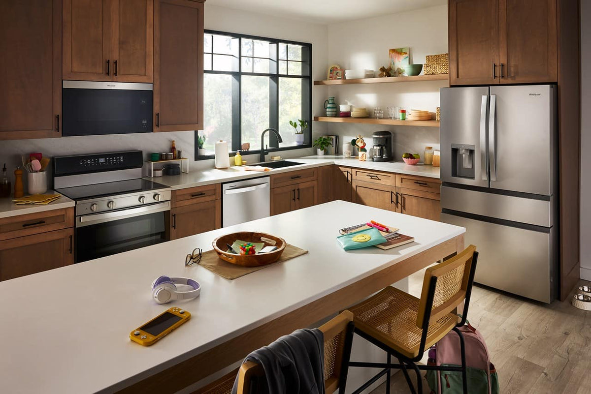 Whirlpool - 29 Cu. Ft. French Door Refrigerator with Flexible Temperature Drawer - Fingerprint-Resistant Stainless Finish