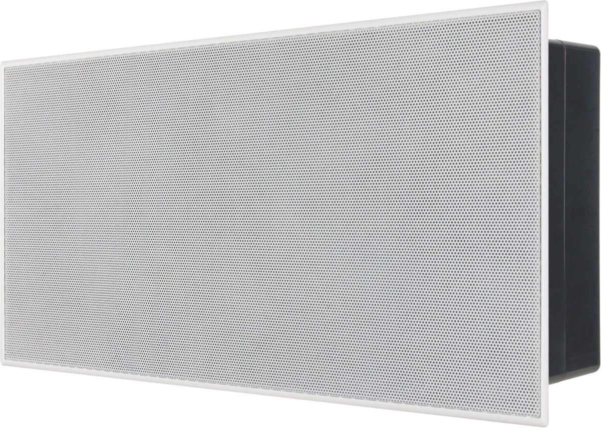 Sonance - VX66 LCR SINGLE SPEAKER - Visual Experience Series 6-1/2" 2-Way LCR (Left, Center, or Right) In Wall Speaker (Each) - Paintable White