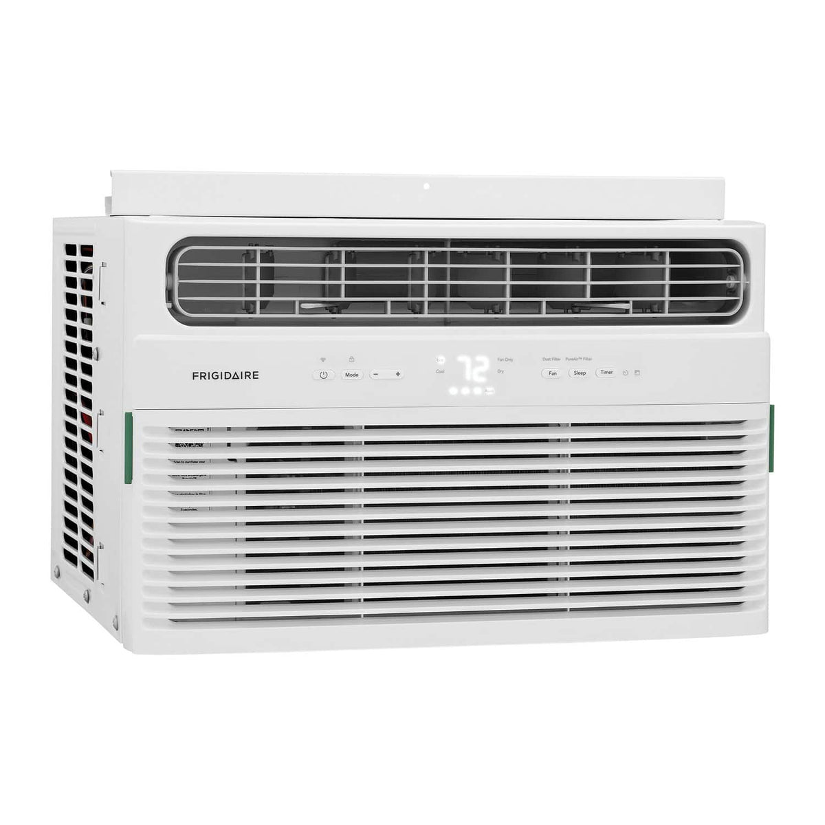 Frigidaire - 8,000 BTU 350 Sq. Ft. Smart Window Air Conditioner with Remote - White