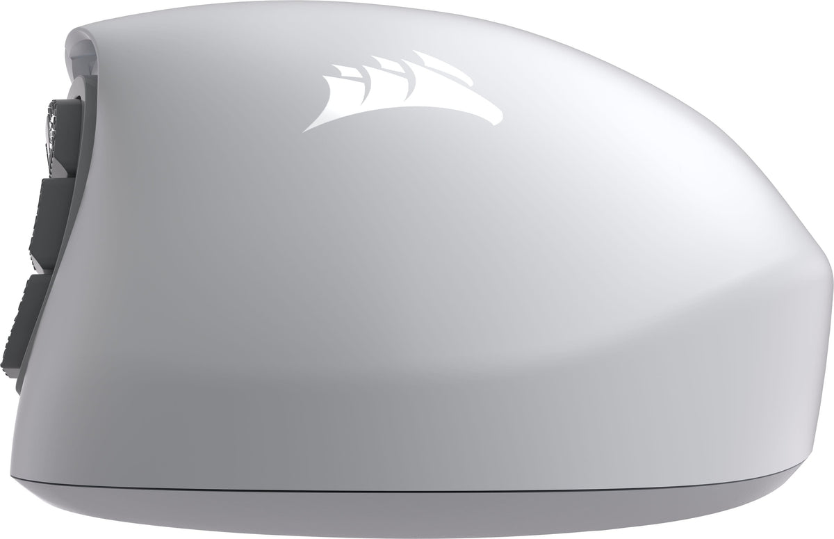 CORSAIR - Scimitar Elite Wireless SE MOBA/MMO Optical Gaming Mouse with 16 Programmable Buttons - Wireless - White