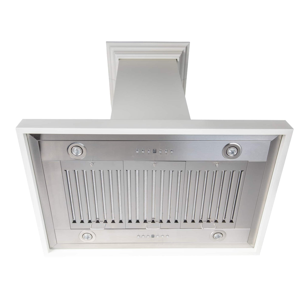 ZLINE - 36 inches - Externally Vented & Externally Vented - Island Range Hood - Cottage White