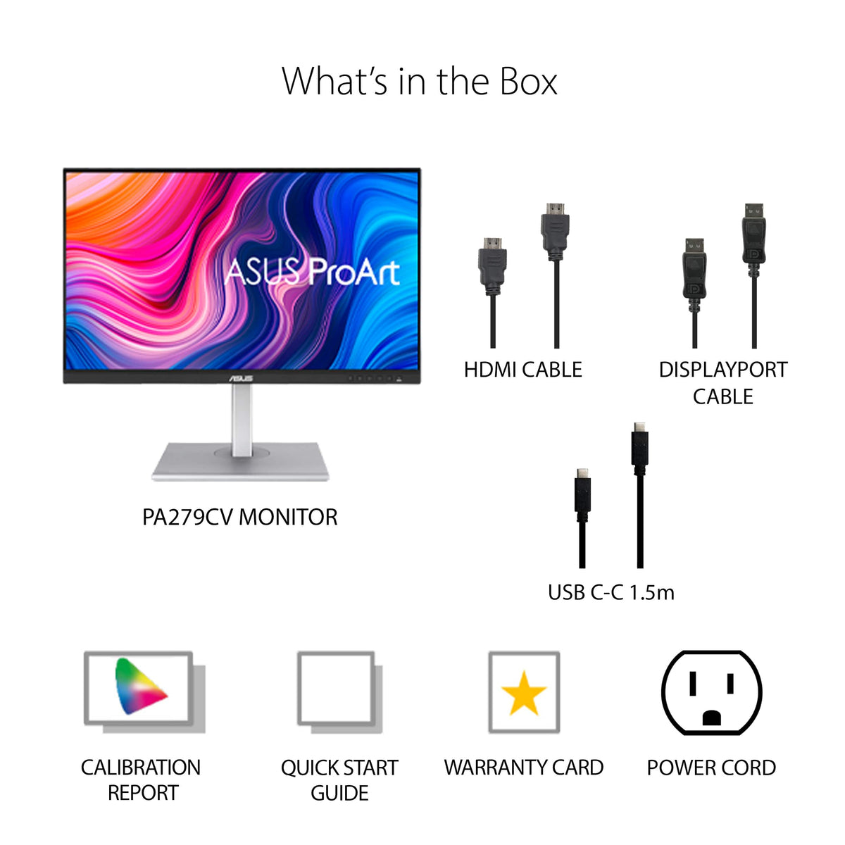 ASUS - ProArt 27" 4K IPS Professional Monitor with HDR (DisplayPort, HDMI, USB-C) - Black