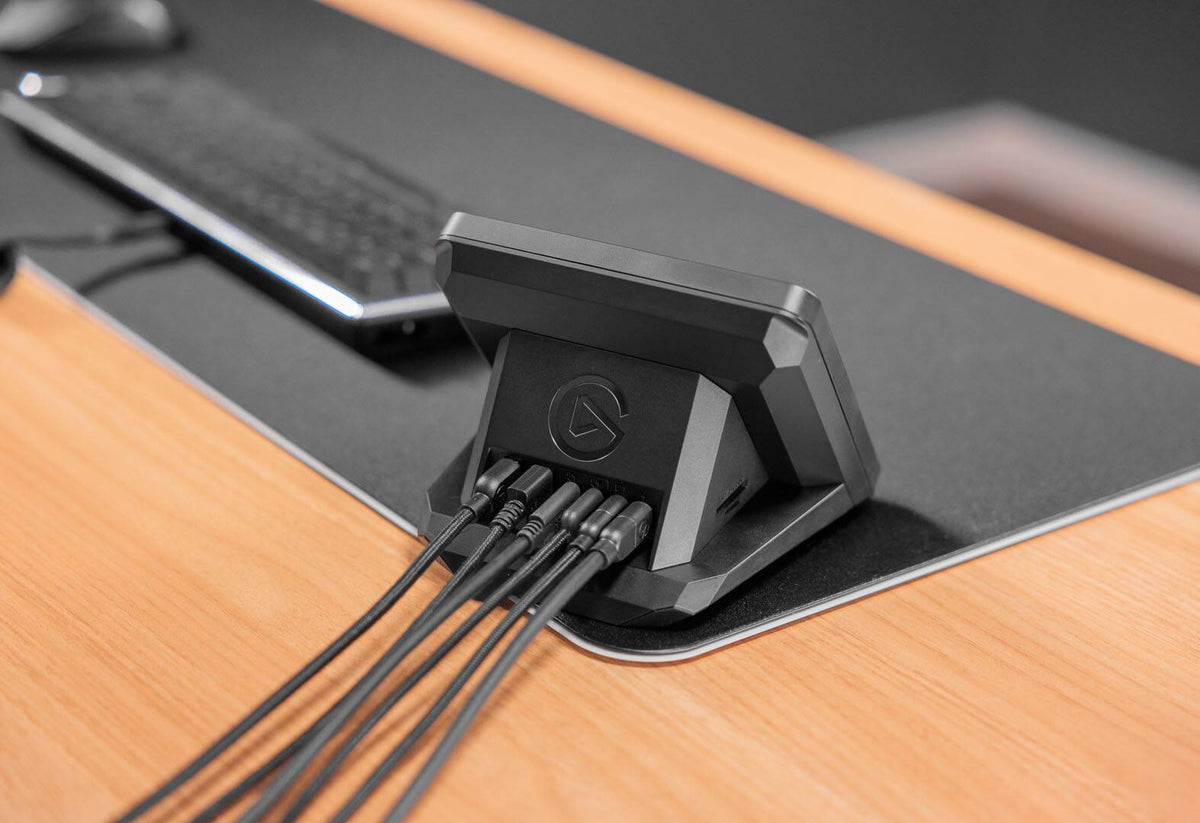 Elgato - USB Hub - For Stream Deck+ USB Microphone Interface and Customizable Audio Mixer - Black