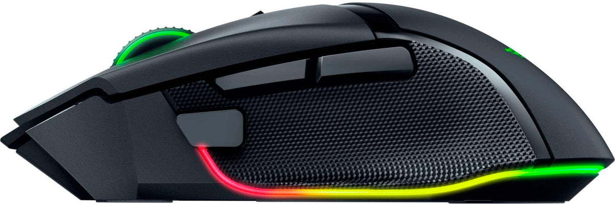 Razer - Basilisk V3 Pro 35K Optical Gaming Mouse with HyperScroll Tilt Wheel - Wireless - Black