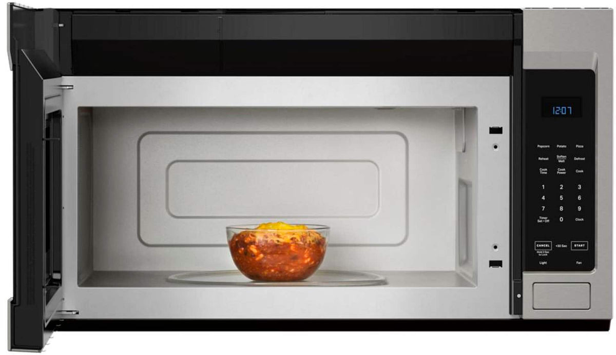 Maytag - 1.7 Cu. Ft. Over-The-Range Microwave with Non-Stick Interior Coating - Stainless Steel