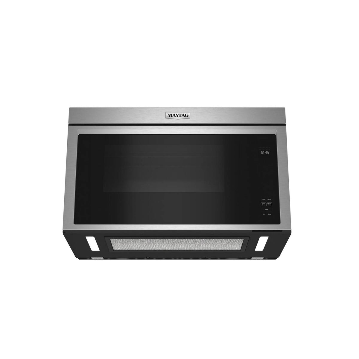 Maytag - 1.1 Cu. Ft. Over-the-Range Microwave with Flush Built-in Design - Stainless Steel
