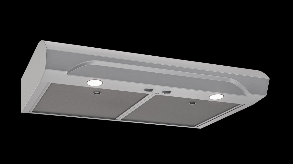 Broan - 30 inches - Convertible - Under cabinet Range Hood - Stainless Steel