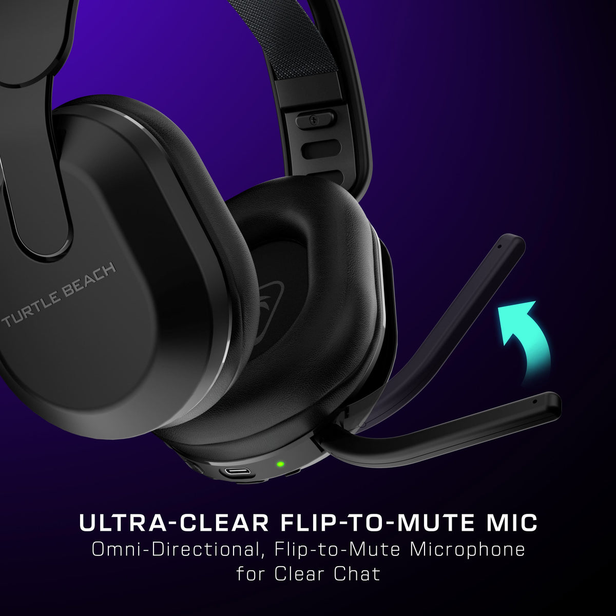 Turtle Beach - Stealth 500 Wireless Over-Ear Gaming Headset for PC, PS5, PS4 & Mobile - Black