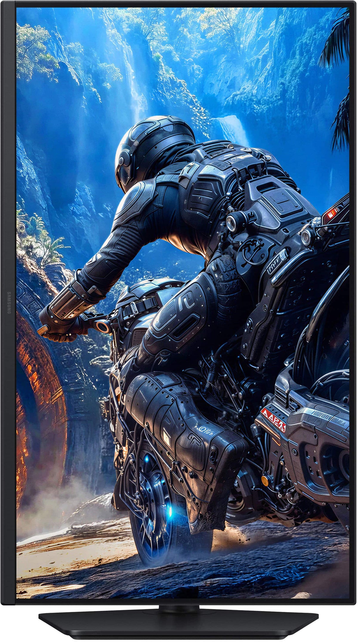 Samsung - 27" Odyssey G4 (G40H) Fast IPS FHD 300Hz 1ms AMD FreeSync Prem Gaming Monitor with HDR 10 (DisplayPort, HDMI) - Black
