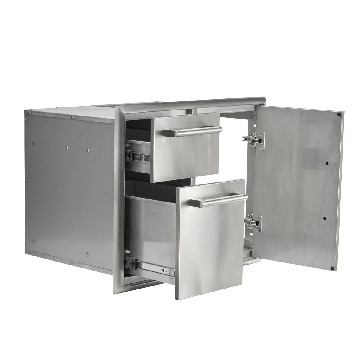 Coyote Outdoor Living - 31" Access Door & Double Drawer Combo - Stainless Steel