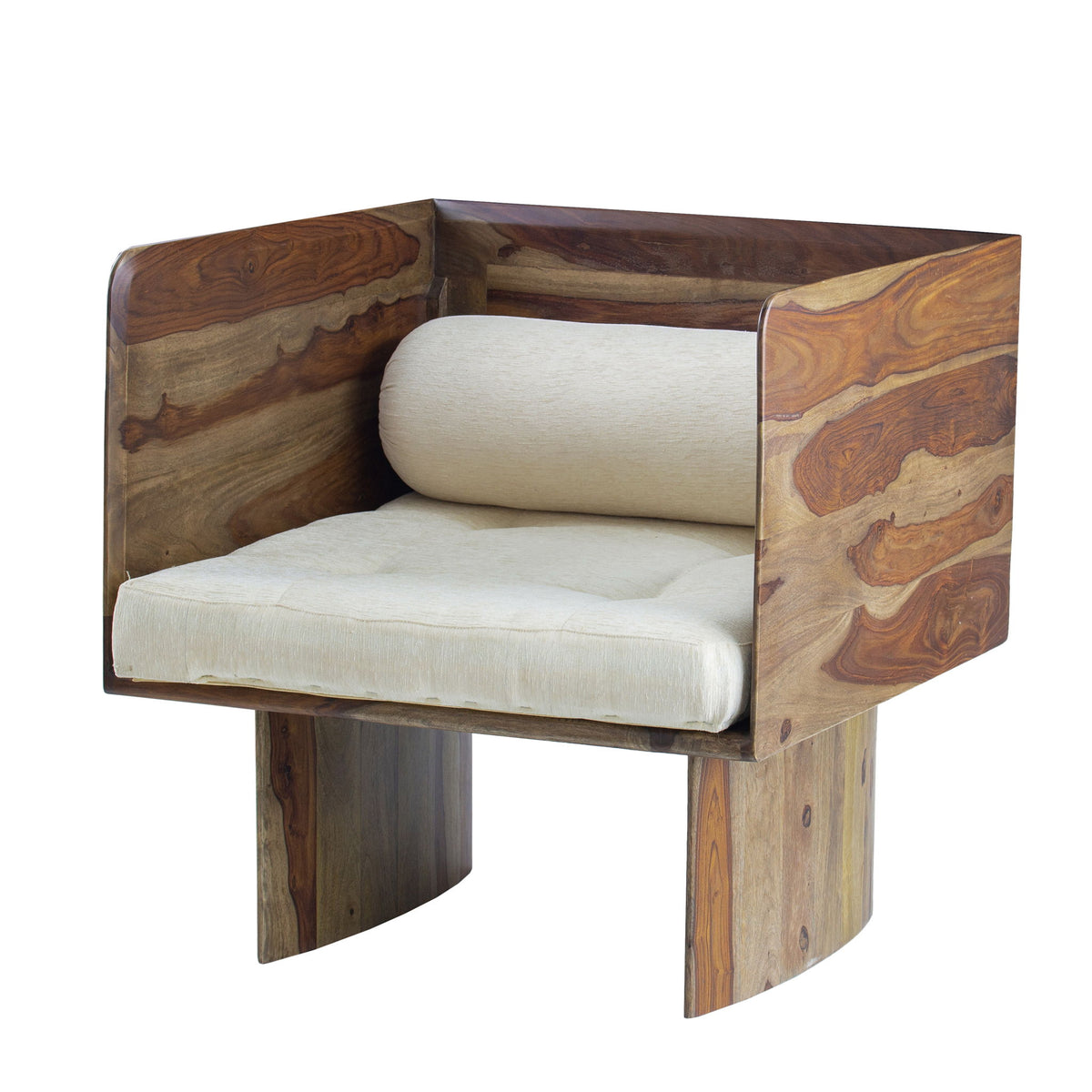 Wooden Sofa - Brown