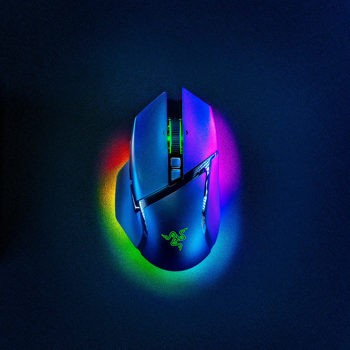 Razer - Basilisk V3 Pro Optical Gaming Mouse with HyperScroll Tilt Wheel - Wireless - Black