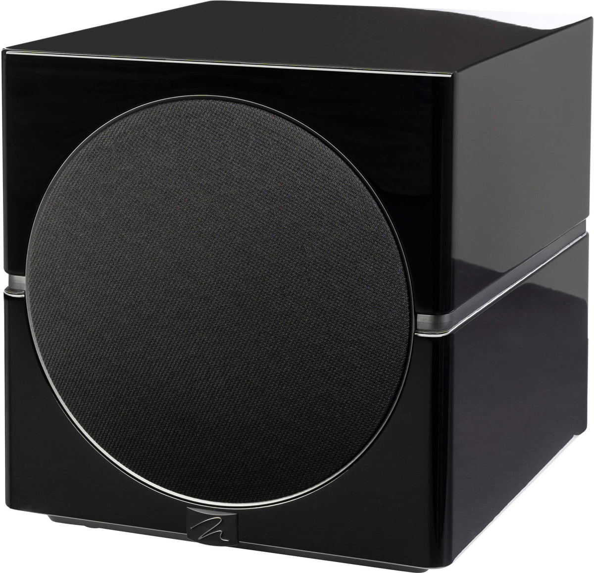 MartinLogan - Dynamo 12, 12” Sealed, Powered Subwoofer, with Magnitude MT-1.6kW Amplifier, Sub Control App, and Wireless Built-In - Gloss Black