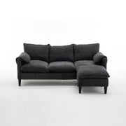 Convertible Combination Sofa With Footstools With Storage