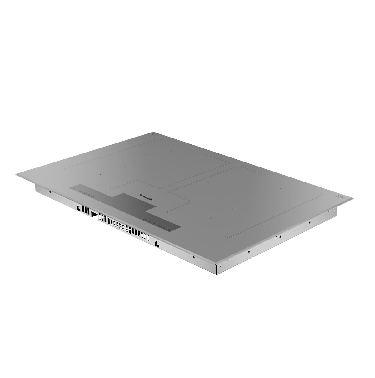 Thermador - Liberty 30" Built-In Electric Induction Smart Cooktop with 5 Elements - Titanium Gray