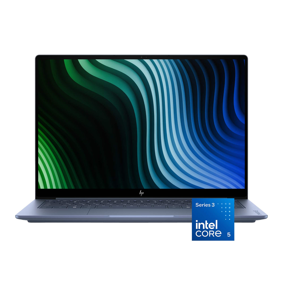 HP - Omnibook 5 - 14” 2K OLED Touchscreen Laptop - Intel Core 5 Series 3 (2026) - 8GB Memory - 256GB SSD - Starlit Blue