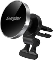Energizer - Ultimate 15W MagSafe Magnetic Universal 3-in-1 Wireless Car Charger/Mount with Vent, Dash and Windshield Mounts Included - Silver