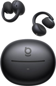 Baseus - Bowie MC2 Open-Ear Clip-On Earbuds - LDAC Hi-Res Audio,55-Hour Playtime,IP67 Water Resistance - Black